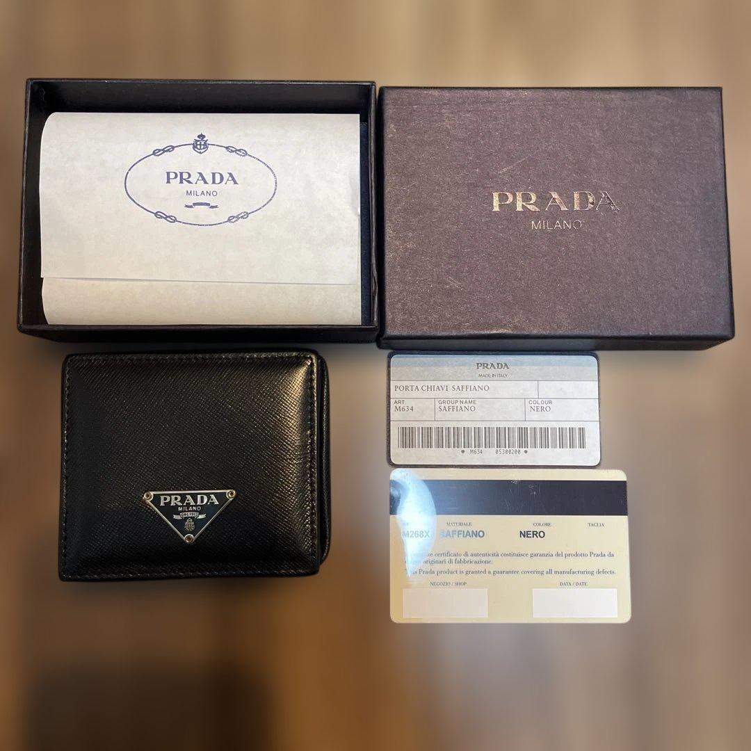 nobumari418様PRADA PORTA CHIAVI SAFFIANO