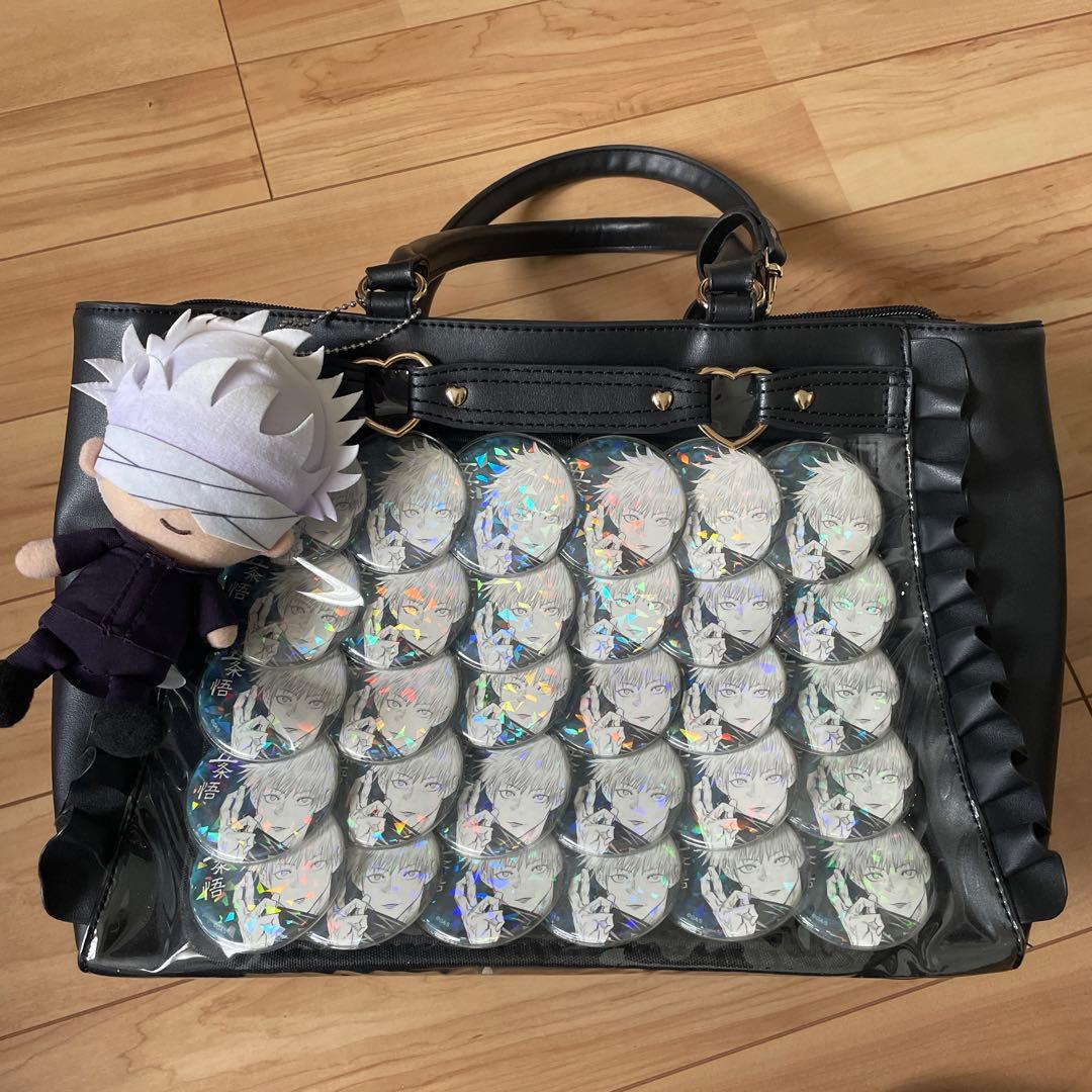 五条悟 痛バッグ オールスター缶バッジ 30個 ザッカマート - メルカリ