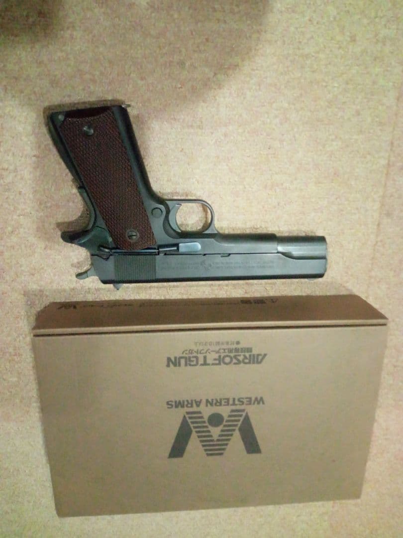 A*n様 WA ウエスタンアームズ コルト1911パールハーバー HW 箱付 ガ