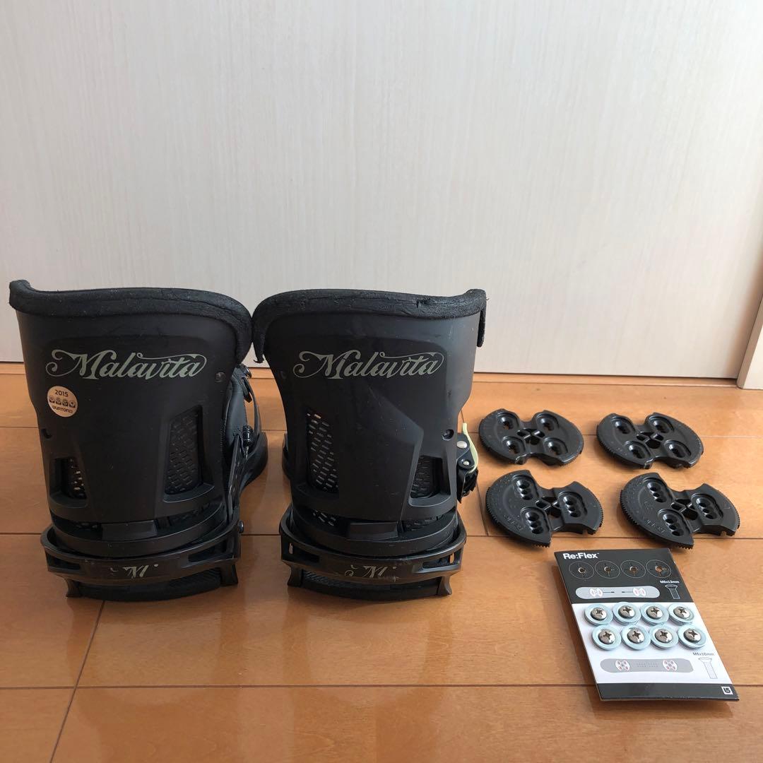 BURTON MALAVITA Mサイズ　バートン　マラビータ　2015モデル BURTON（バートン） (旧モデル) 22-23 BURTON ビンディング Malavita