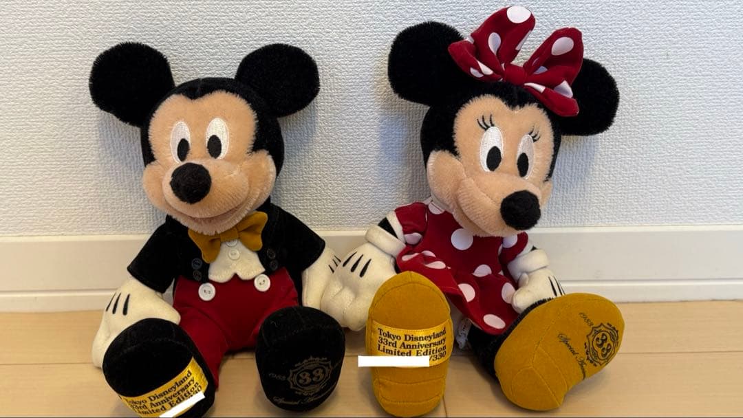 武*々様 Club33 限定 東京ディズニーランド33周年 ミッキー ミニー ぬ