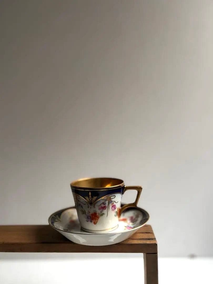 800 アンティーク DRESDEN ドレスデン ドイツ カップ&ソーサー