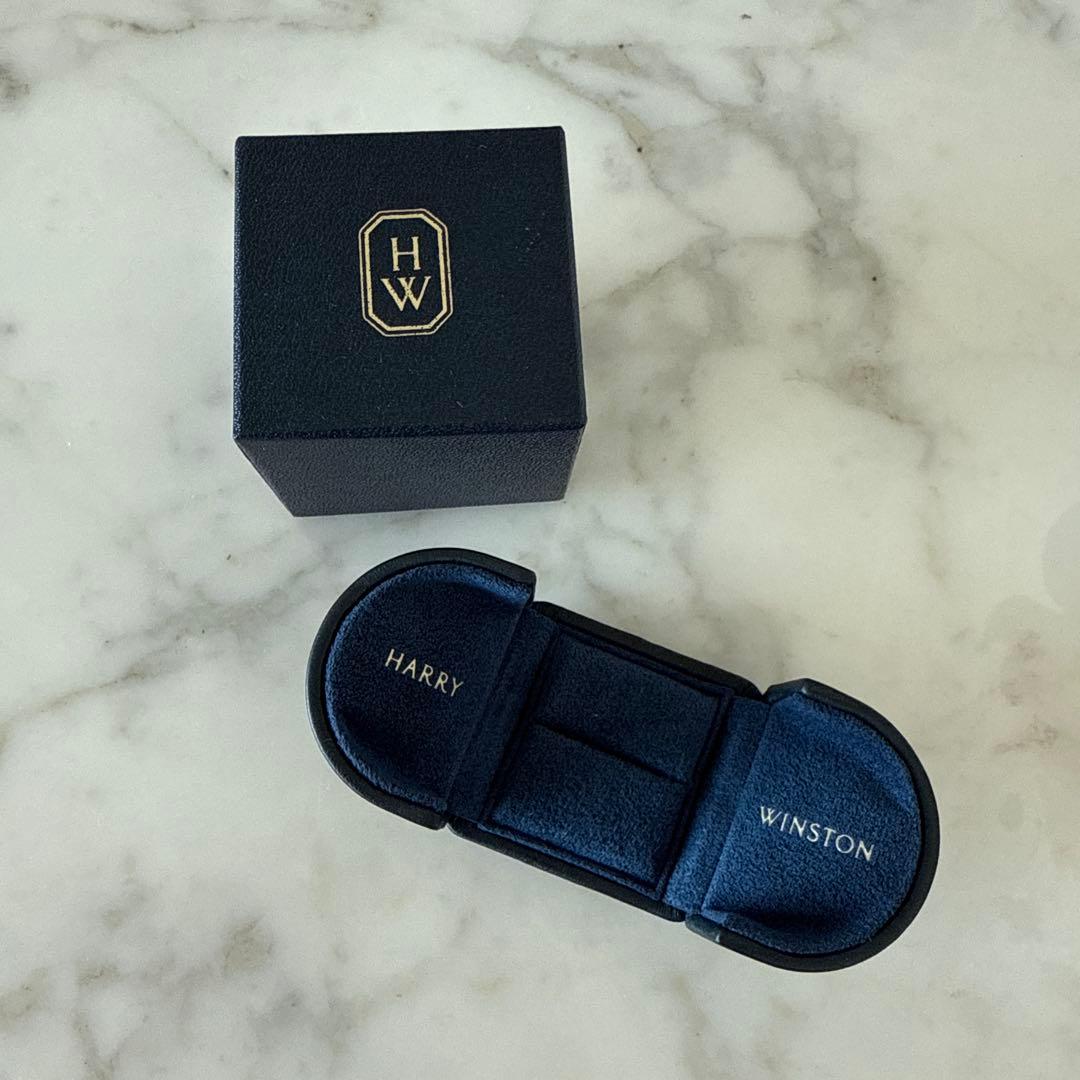 HARRY WINSTON リングケース ネイビー