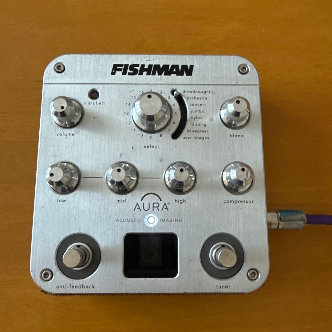 Fishman Aura Spectrum DI アコギ用 プリアンプ