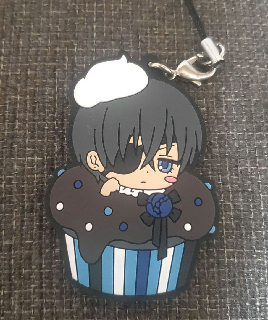 黒執事 一番くじ シエル ラバーストラップ - メルカリ