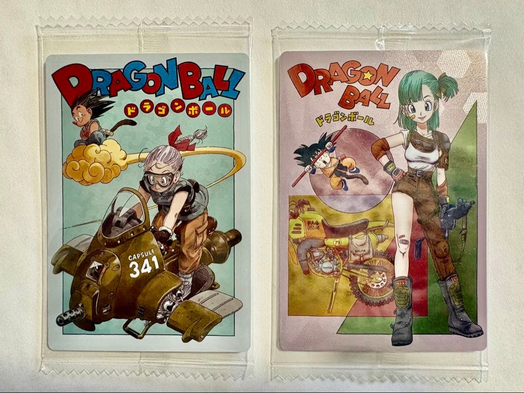 ドラゴンボール イタジャガ 2枚組 悟空 ブルマ CR - メルカリ