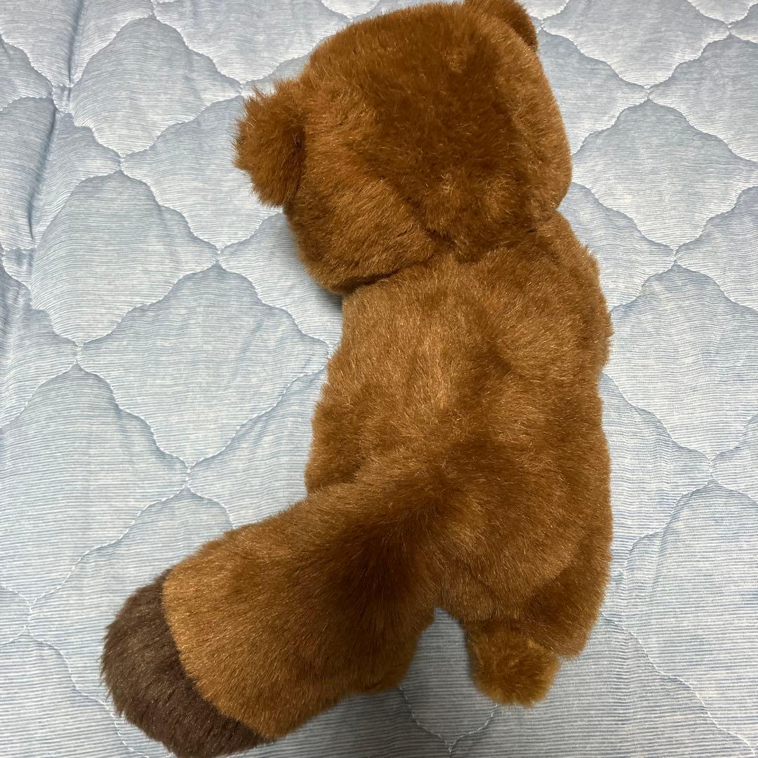 ぬいぐるみの三英 昭和レトロ 茶、ピンクのたぬきのぬいぐるみ - メルカリ