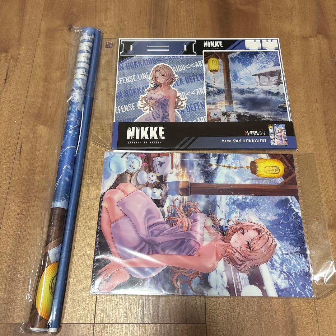 nikke 北海道限定 ルドミラ クリアファイル ジオラマアクリル タペストリー