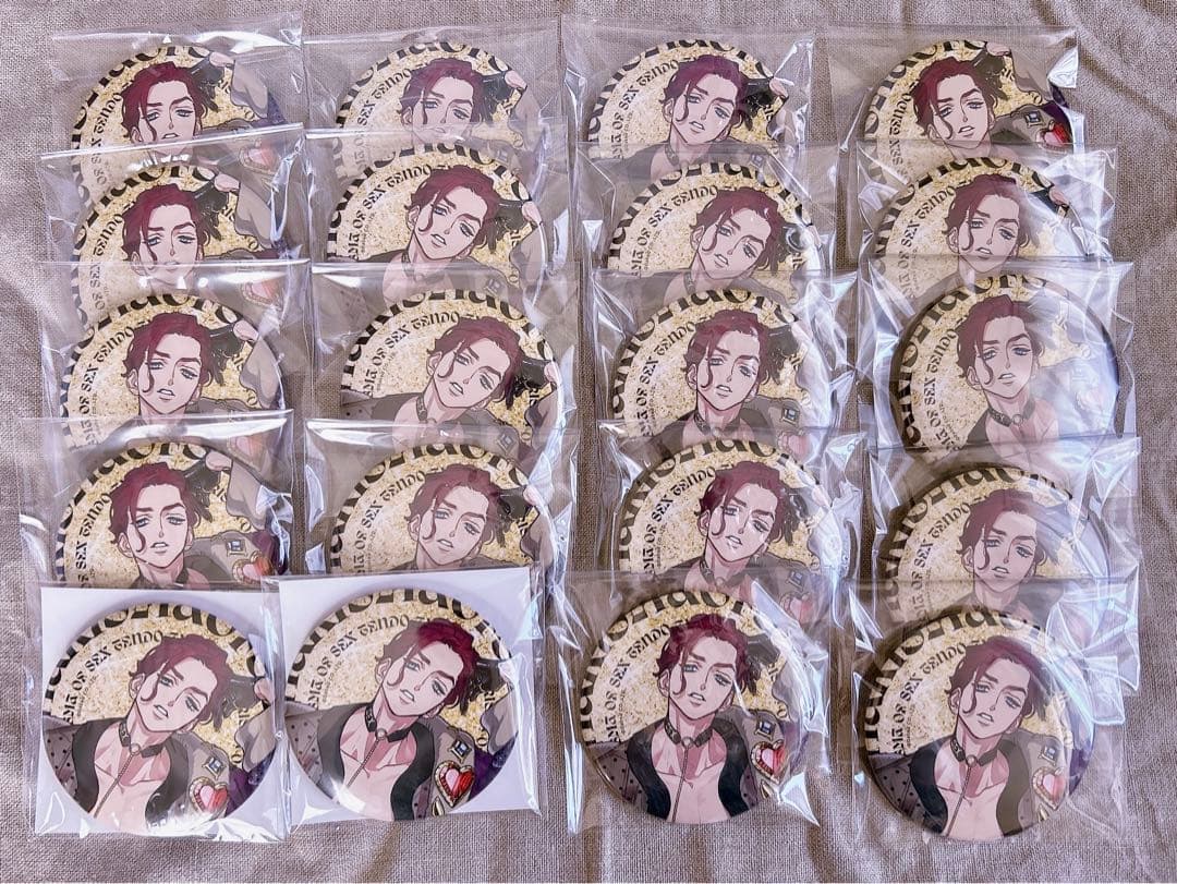 カリスマ 天堂天彦 ワールドエキスポ 缶バッジ 20個