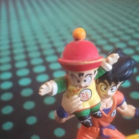 ドラカプ 孫悟空 ＆ 孫悟飯 筋斗雲 フィギュア ドラゴンボールカプセル