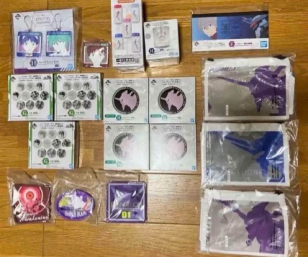 お買い得 エヴァンゲリオン カヲルとシンジ フィギュア14体 コート