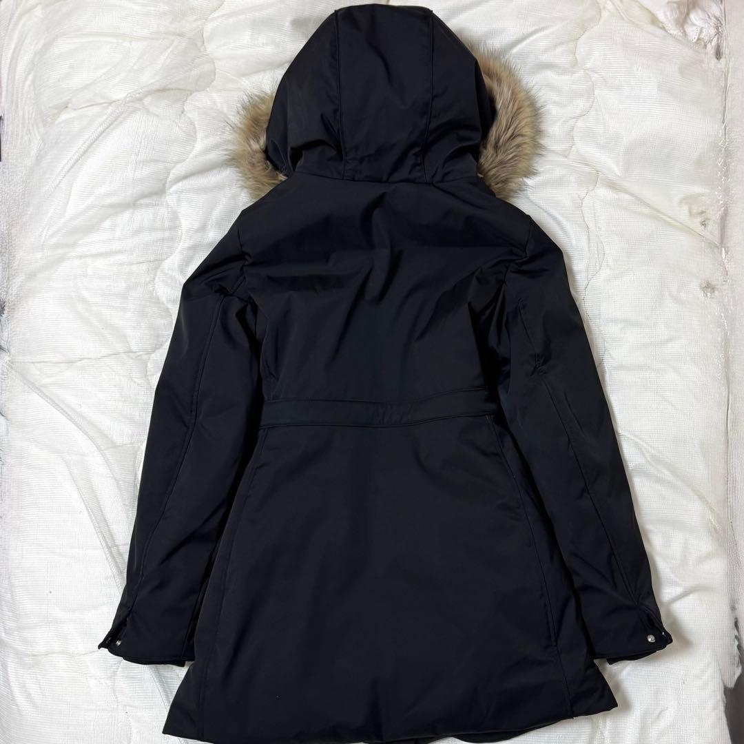 新品未使用✨ ZARA ダウン コート ファー ブラック ロング ウォーター