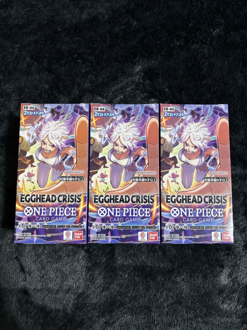 テープ付き　エッグヘッドクライシス　4BOXセット ワンピース