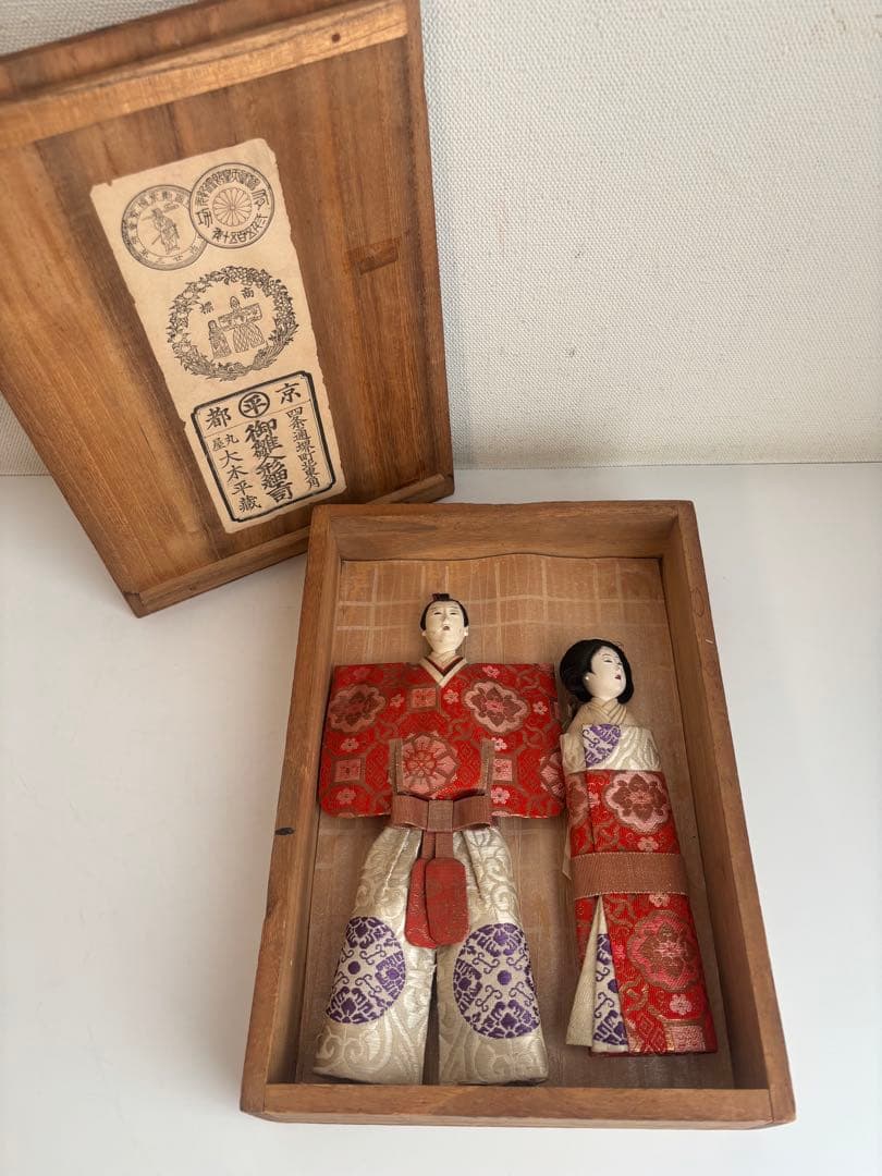 立雛 大木平蔵 明治時代 京都 丸平 雛人形 雛かざり ひな祭り ひな人形