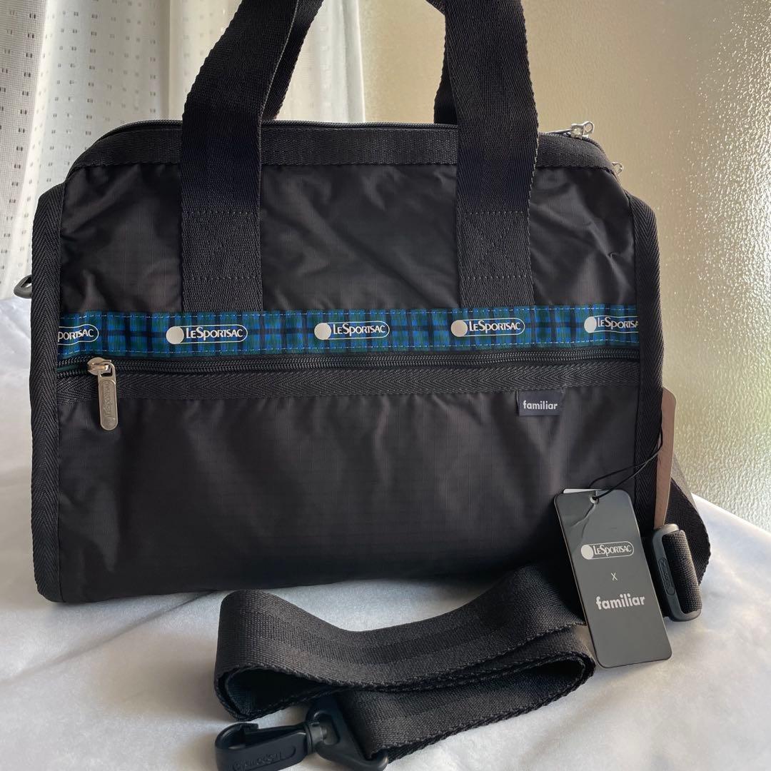 ⭕️訳あり⭕️新品未使用❤︎LeSportsac×Familiar ミニボストンバッグ