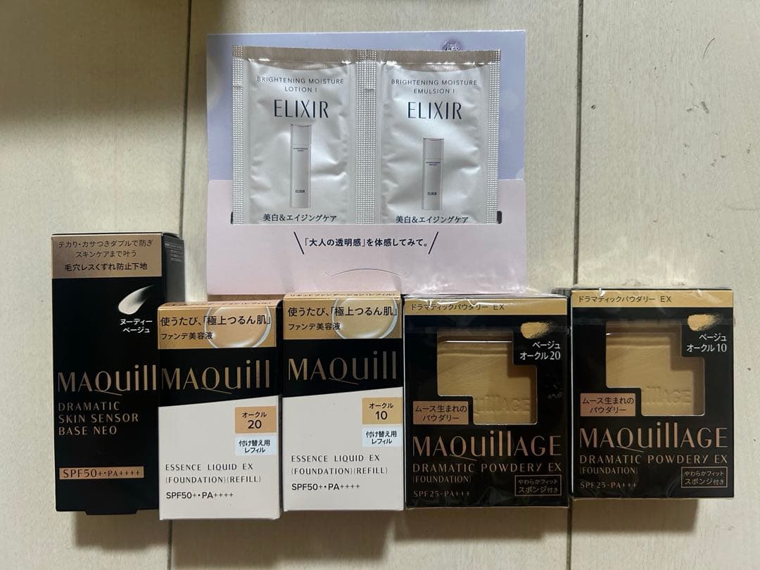 MAQuillAGE ファンデーション　セット