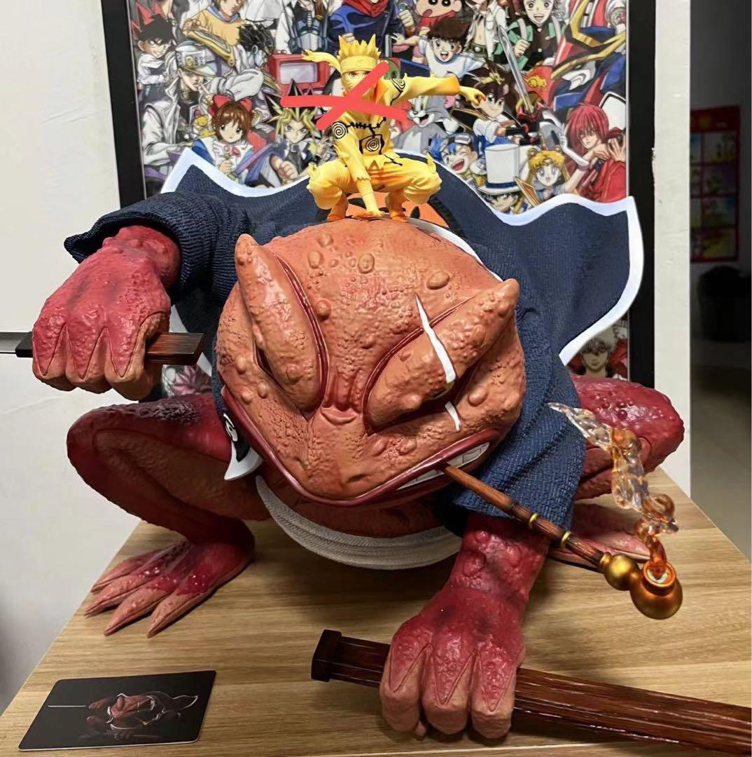 ナルト ガマブン太 ガレージキット ガレキ スタチュー① - メルカリ