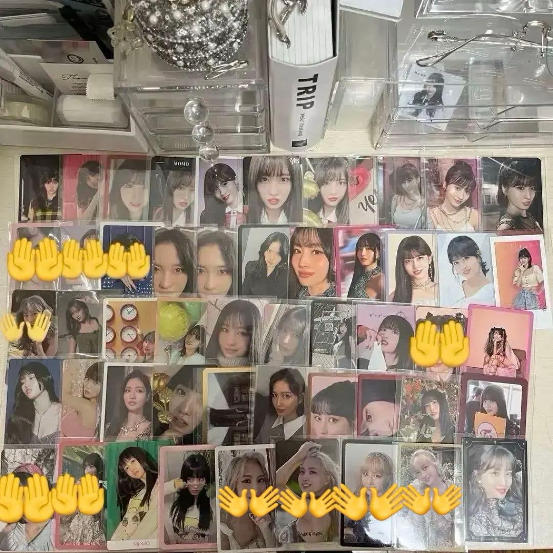 twice モモ　トレカ　まとめ売り　封入　予約特典　 アルバム　CD
