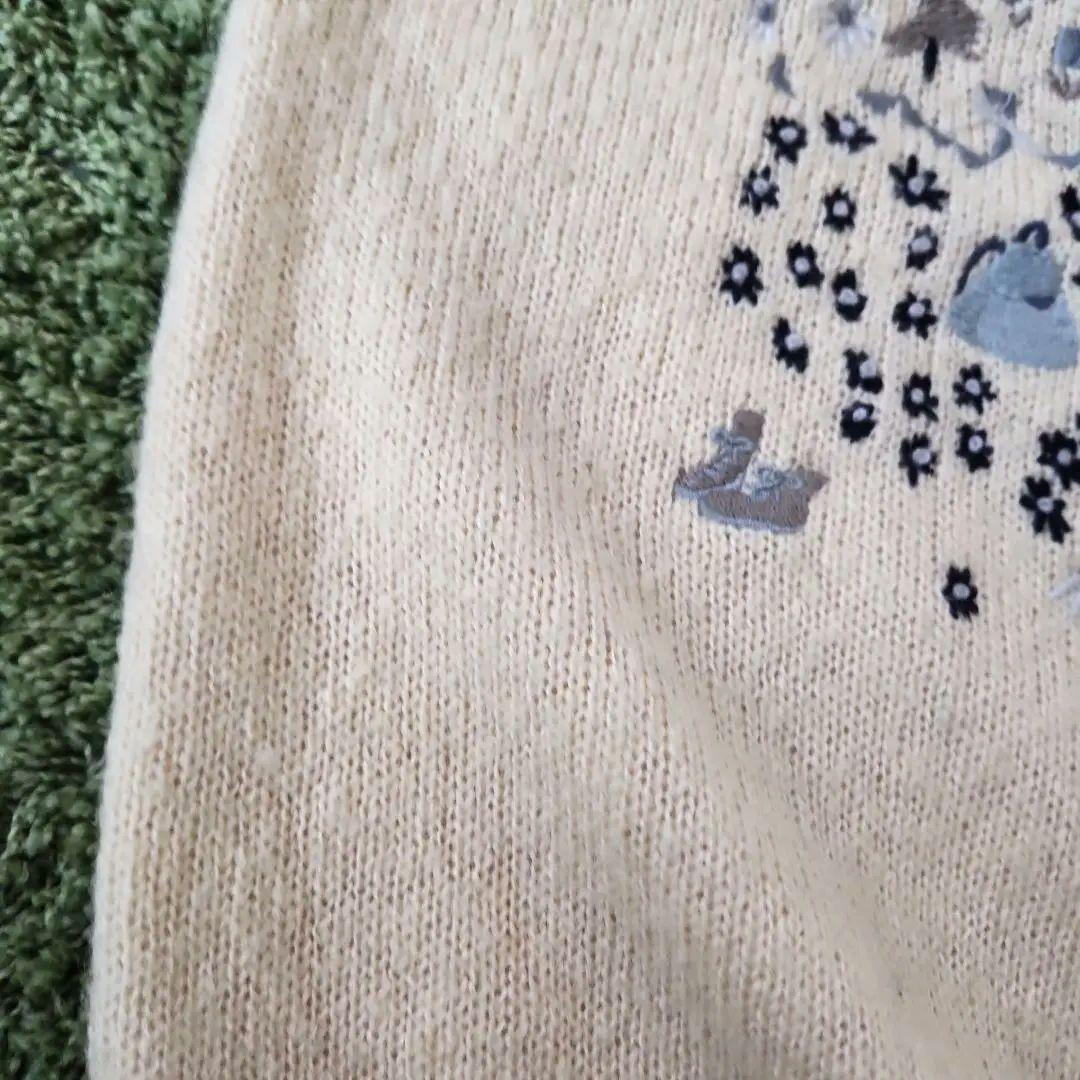 アトリエドゥサボン 刺繍ニット - メルカリ