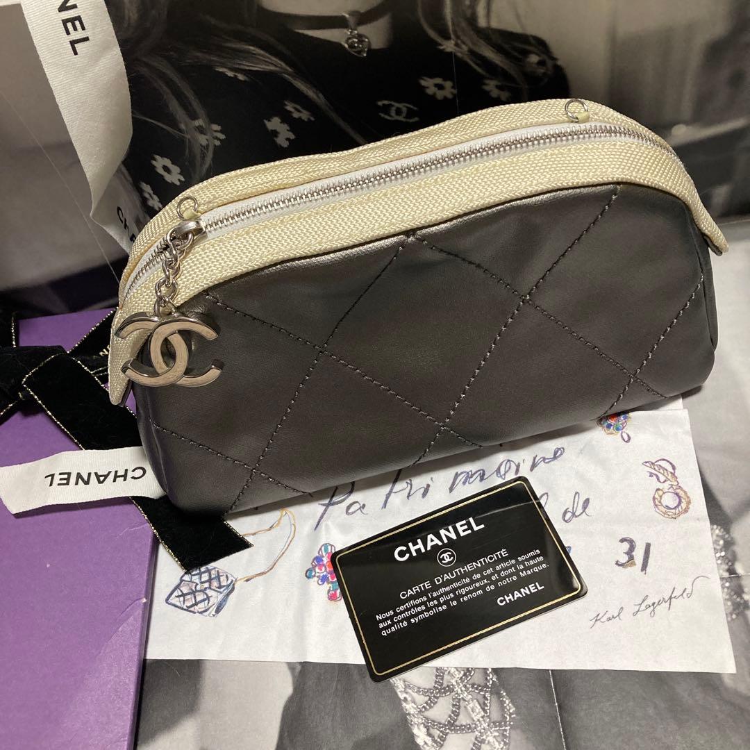 LOVE☆超美品☆素敵☆CHANEL☆マトラッセ☆ポーチ☆クラッチ☆