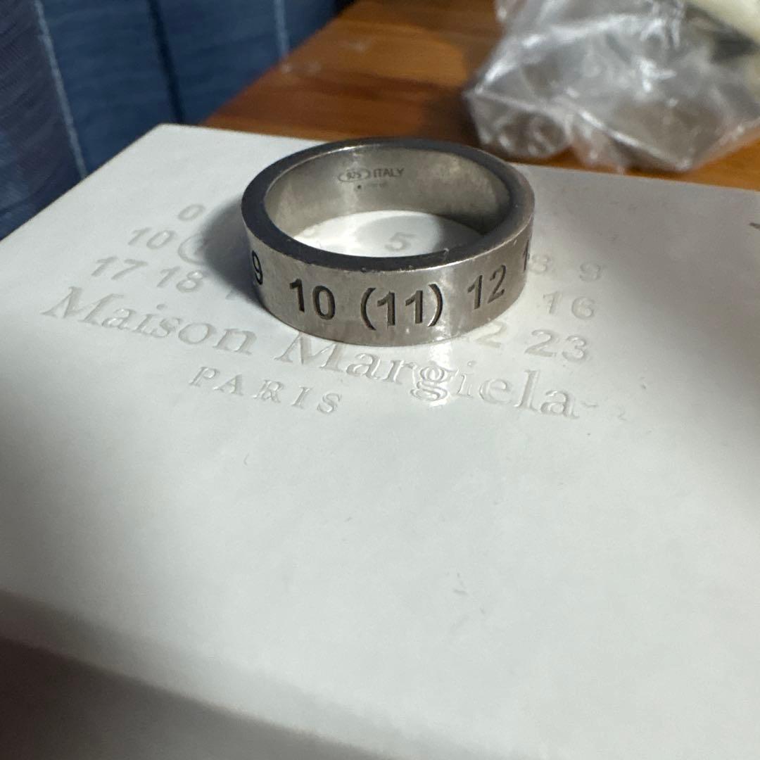maison margiela リング　シルバー925 Maison Margiela（メゾンマルジェラ） リング Ring メンズ 指輪 ロゴ