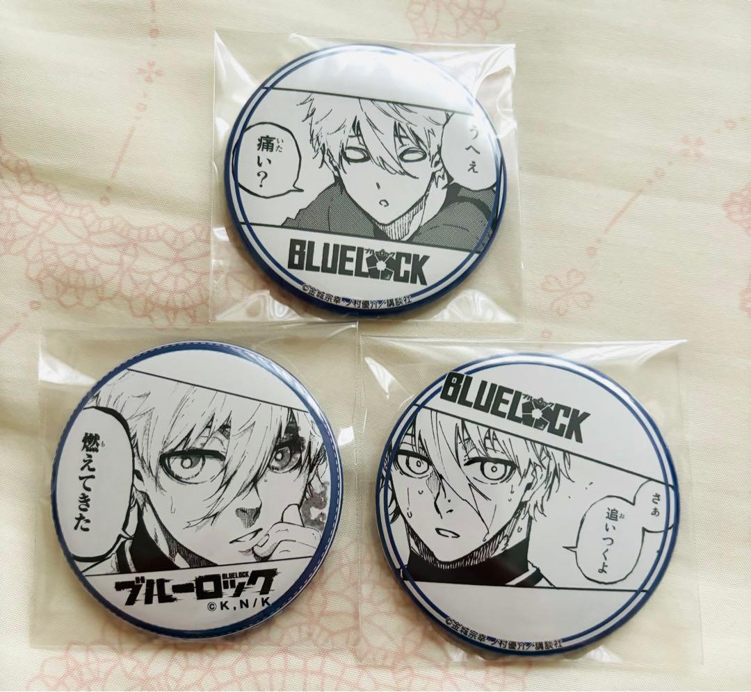 ブルーロック プリンセスカフェ 缶バッジ 凪 原作
