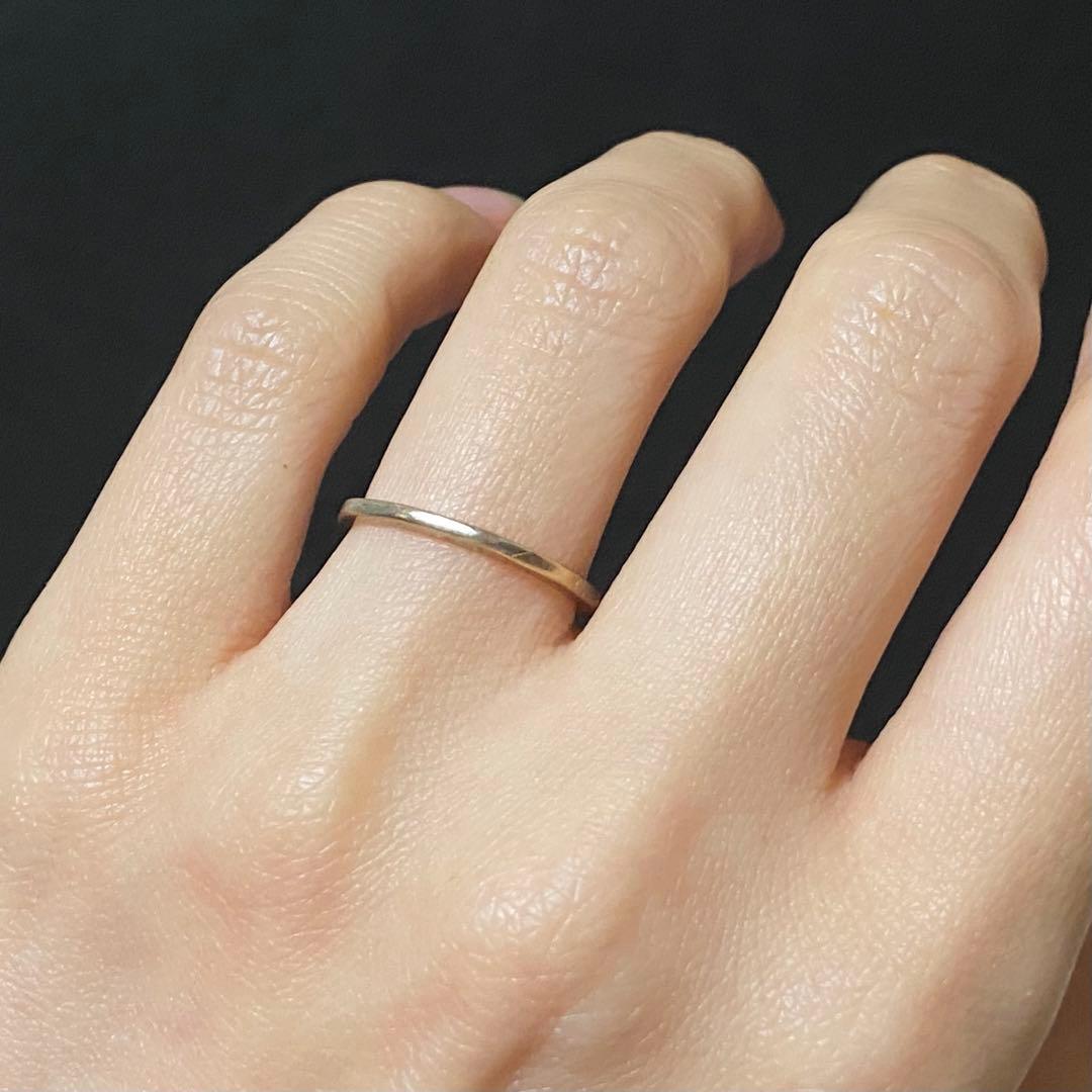 1920's イギリス 英国 希少 アンティーク デカゴン 十角形 リング9K