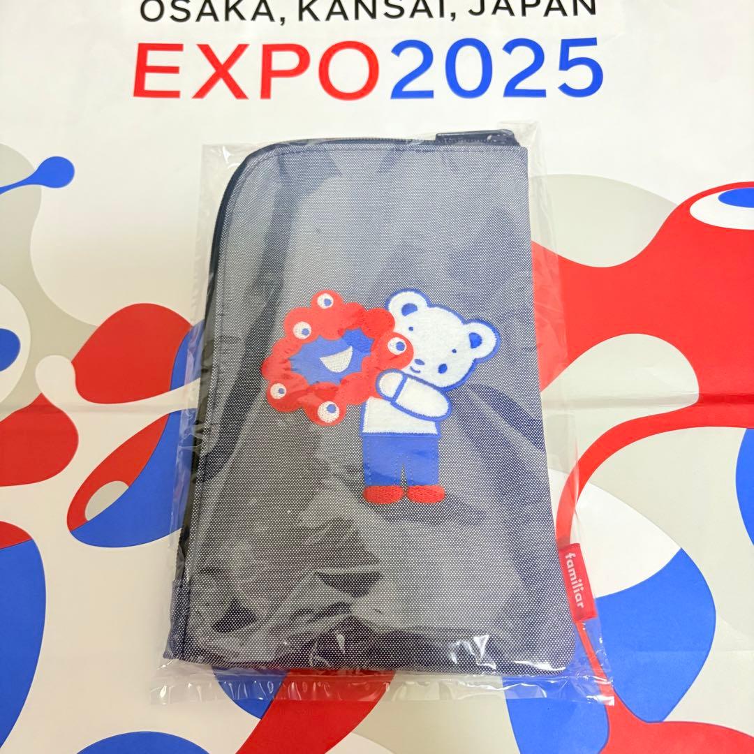 【新品・未使用】ミャクミャク　ファミリア　ポーチ