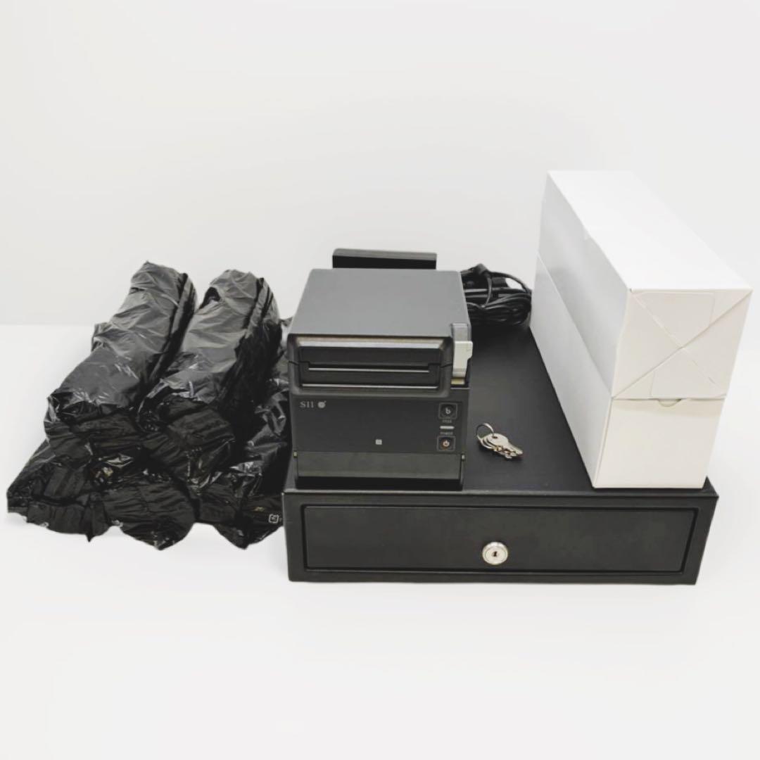 エアレジ対応！SEIKO SⅡ レシートプリンター RP-F10 レジ 付属品