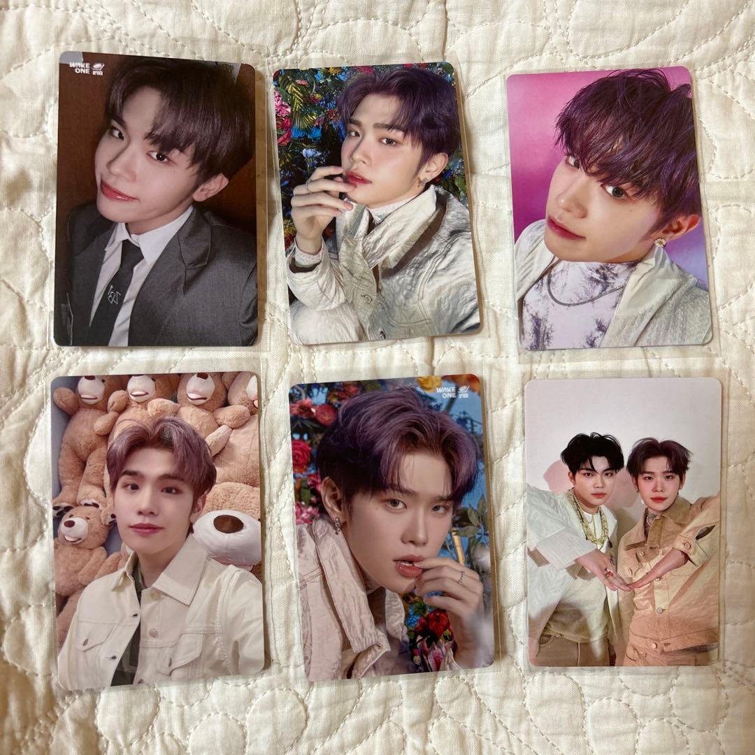 zb1 ゼベワン ゆらゆら トレカ ラキドロ 制服 封入 テレ6枚セット