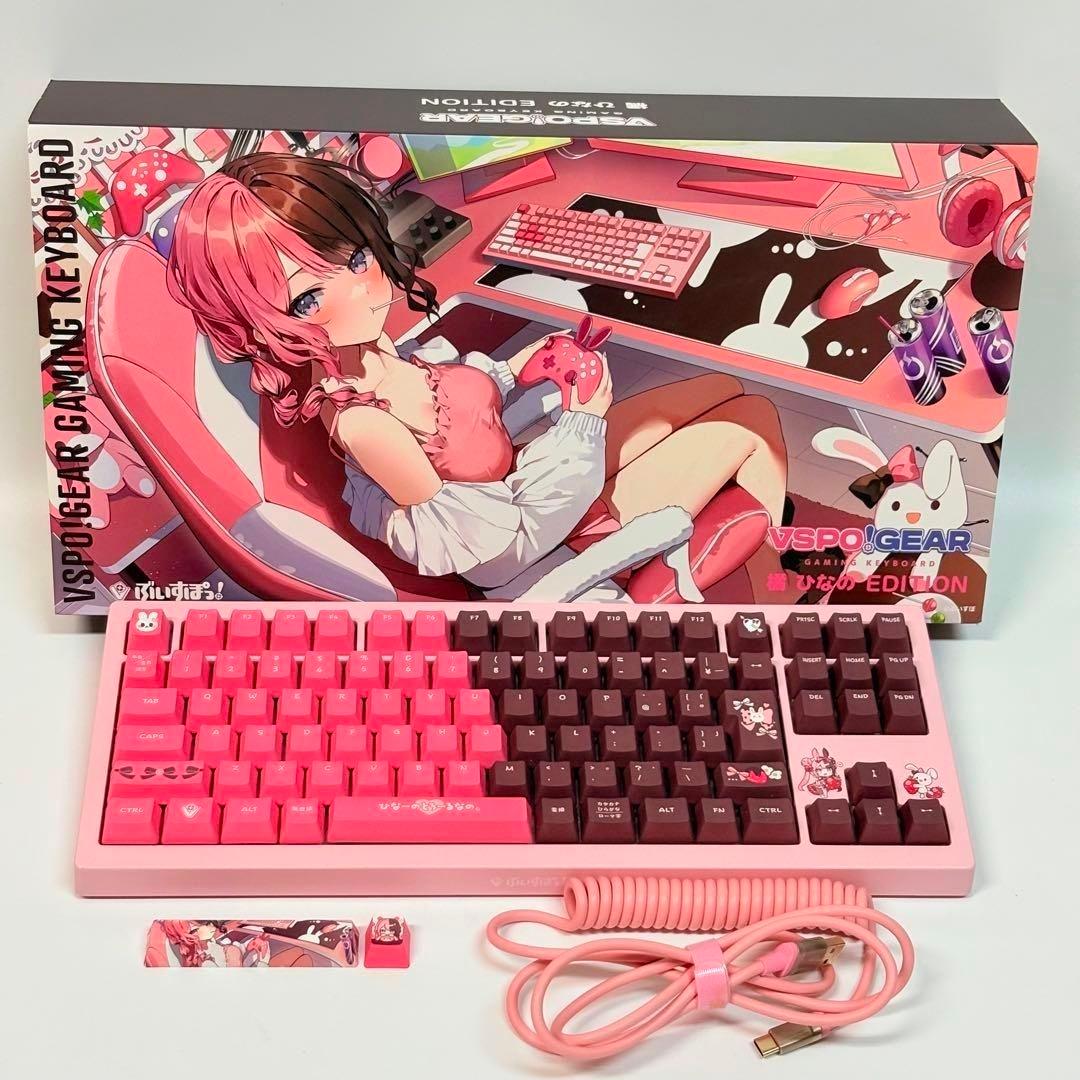 あ*し様 ぶいすぽっ！ 橘ひなの VSPO! GEAR ゲーミングキーボード