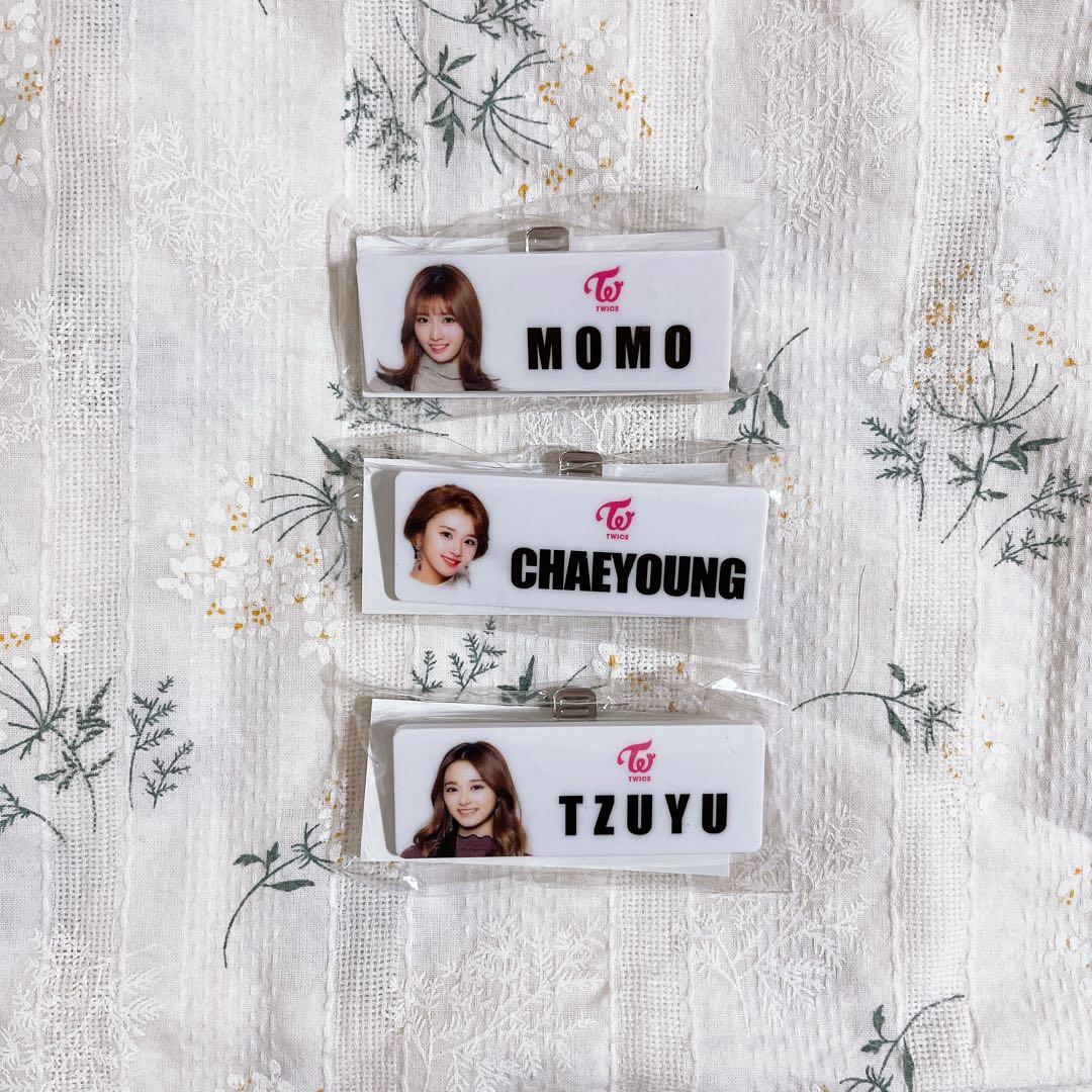 #TWICE ネームプレート セット まとめ売り ハイタッチ会 限定 TWICE