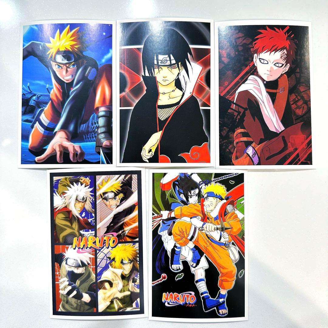 NARUTO フォトカード 我愛羅 イタチ カカシ ミナト ナルト サスケ