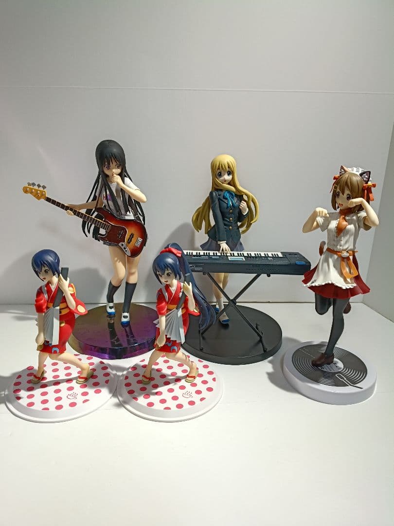 けいおん　フィギュア　③　5体　セット