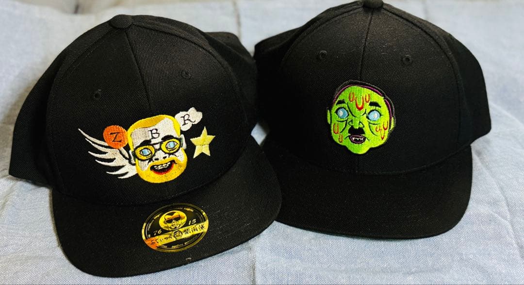 ぶてぃっく 紫歯茎 キャップ 2個セット 野性爆弾 くっきー ブランド