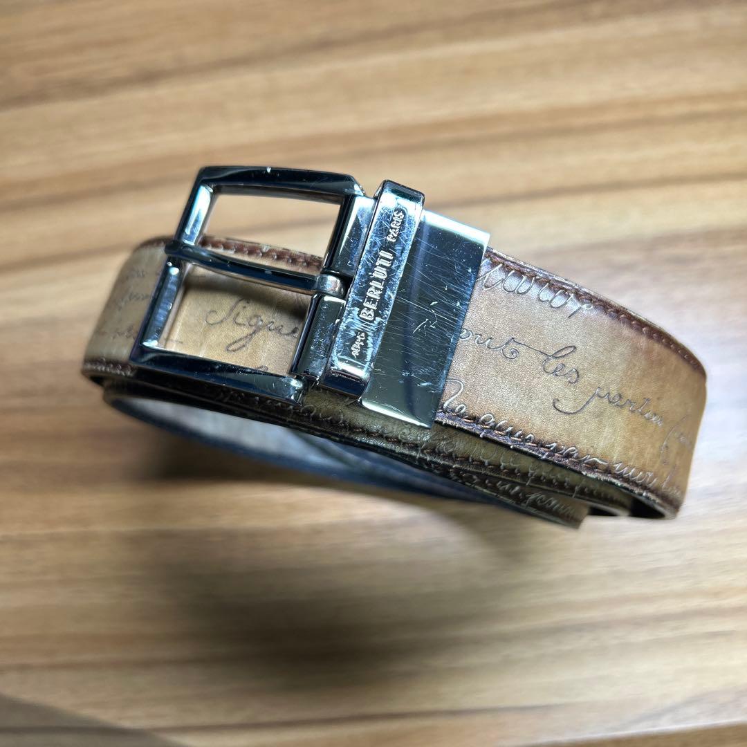 BERLUTI リバーシブルベルト 95/38