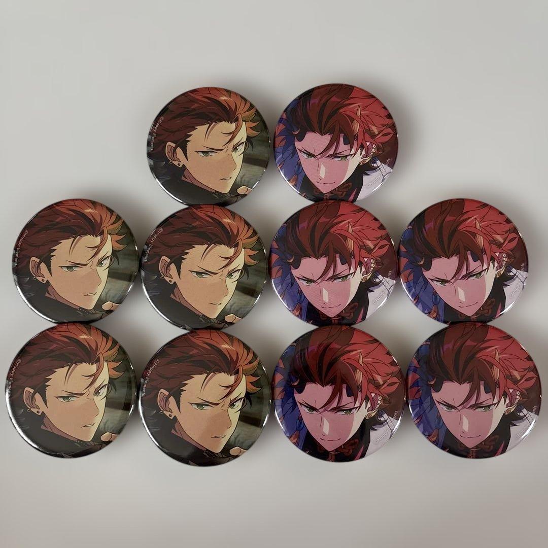あんスタ コレクション缶バッジ10点セット 鬼龍紅郎 CASUAL IDOL