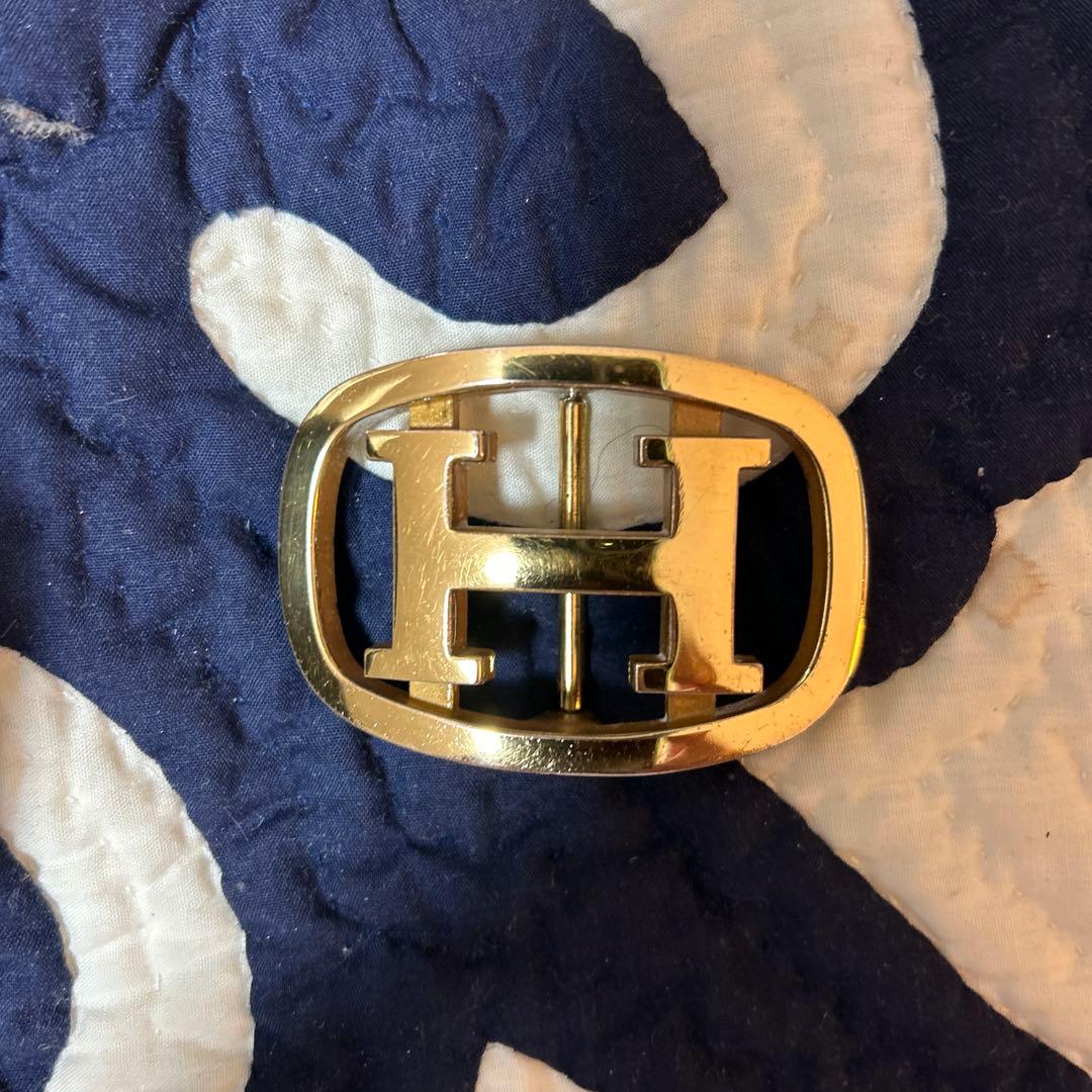 HERMÈS レザー ベルト リバーシブル