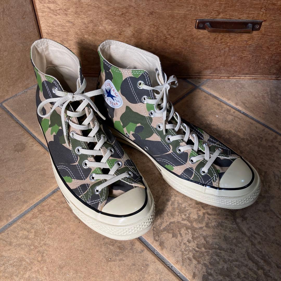 コンバース☆オールスター☆ct70☆カモ☆9☆激レア☆一つ星☆チャック