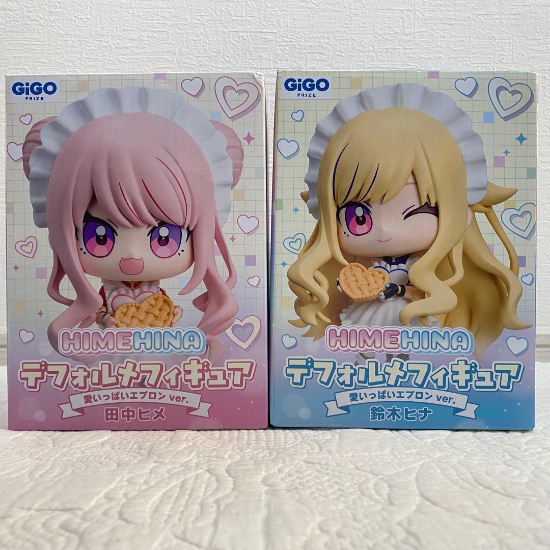 GiGO限定】HIMEHINA デフォルメフィギュア 田中ヒメ 鈴木ヒナ 2種