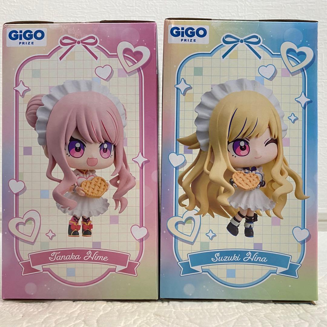 GiGO限定】HIMEHINA デフォルメフィギュア 田中ヒメ 鈴木ヒナ 2種