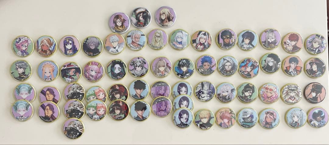 FGO 英霊召喚缶バッジ 61個　セット Fate/Grand Order Fes. 2023 夏祭り ～8th Anniversary～