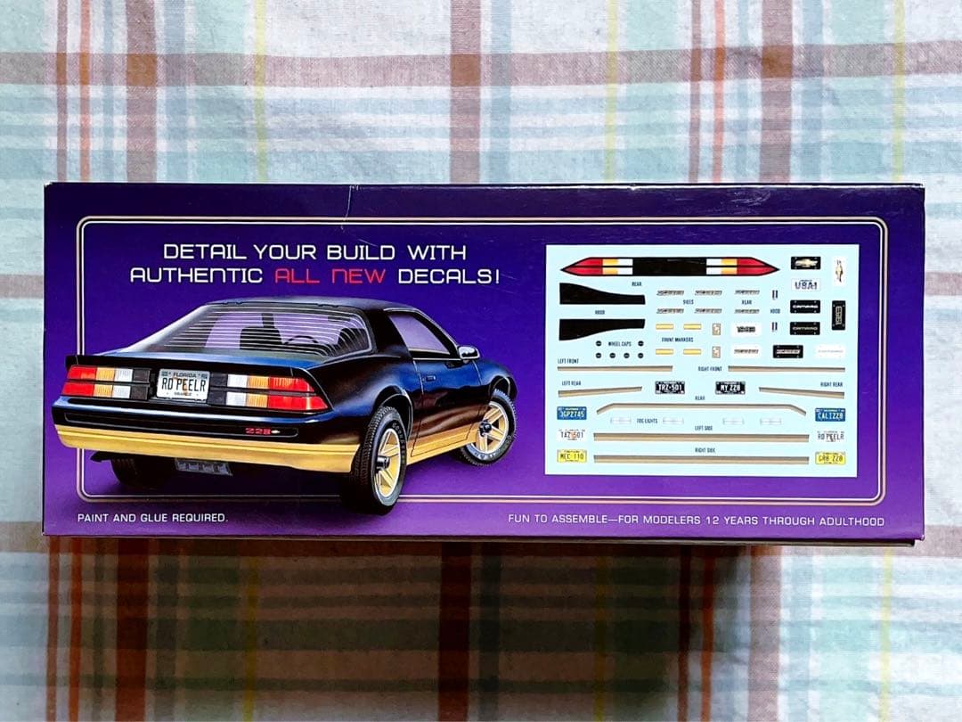 amt 1/25 シボレーカマロ Z28 1983年型 Chevy Camaro|mercariメルカリ