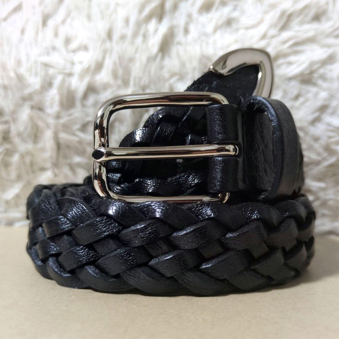 極美品 希少 Saddler's 25MM プンターレ メッシュベルト 黒