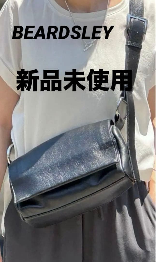 【新品未使用】BEARDSLEY(ビアズリー)レザーボディバッグ BEARDSLEY（ビアズリー） ショルダーバッグ バッグ 「本革」ミニレザー