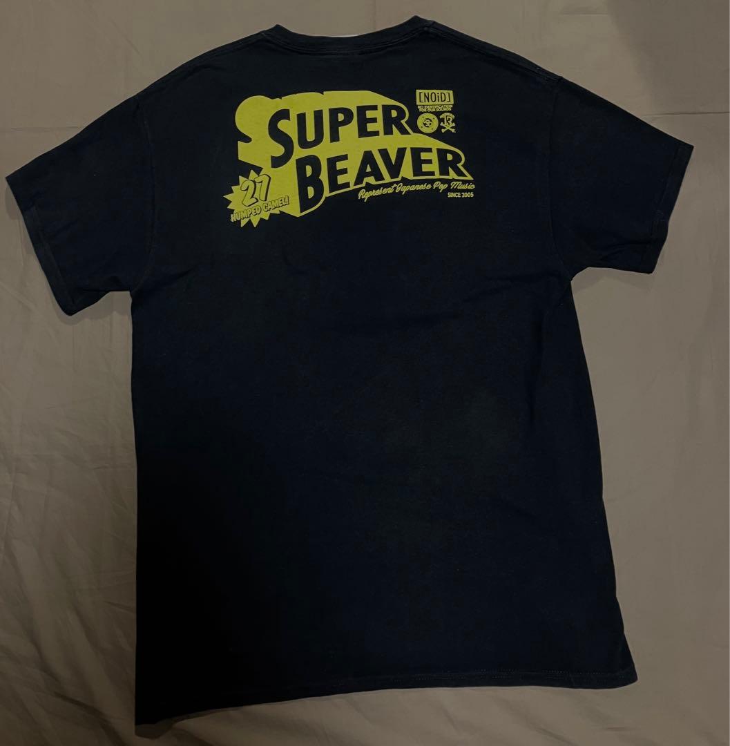 スーパービーバー SUPER BEAVER 27ツアーTシャツ ビッグロゴバック