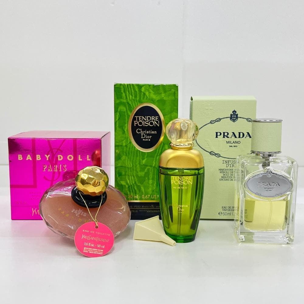 プラダ ディオール イヴサンローラン 香水 3点セット
