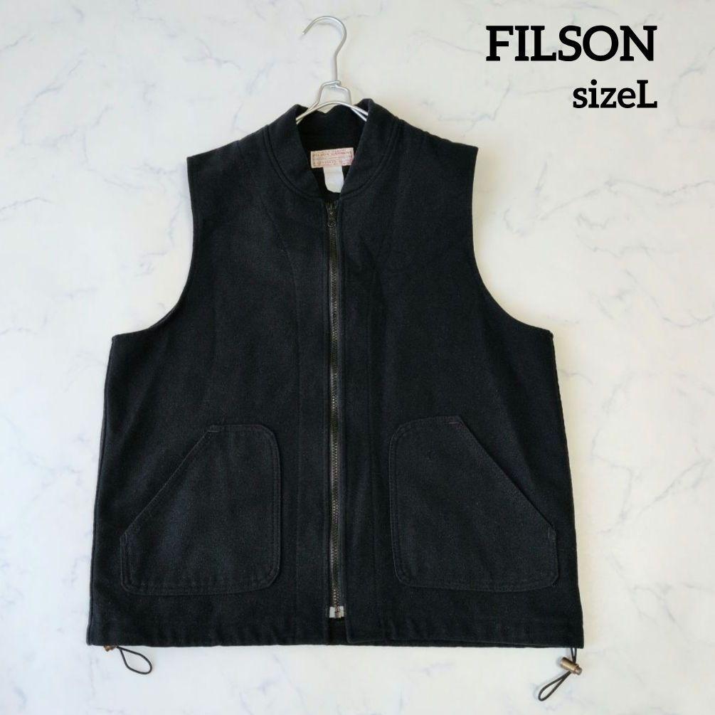 【希少】 FILSON フィルソン ベスト ウール USA製 ブラック L