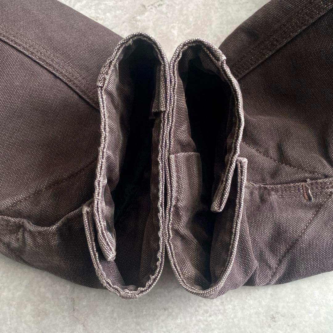 激レア90sカーハートJB0873デトロイトジャケットUSA製モカパープル