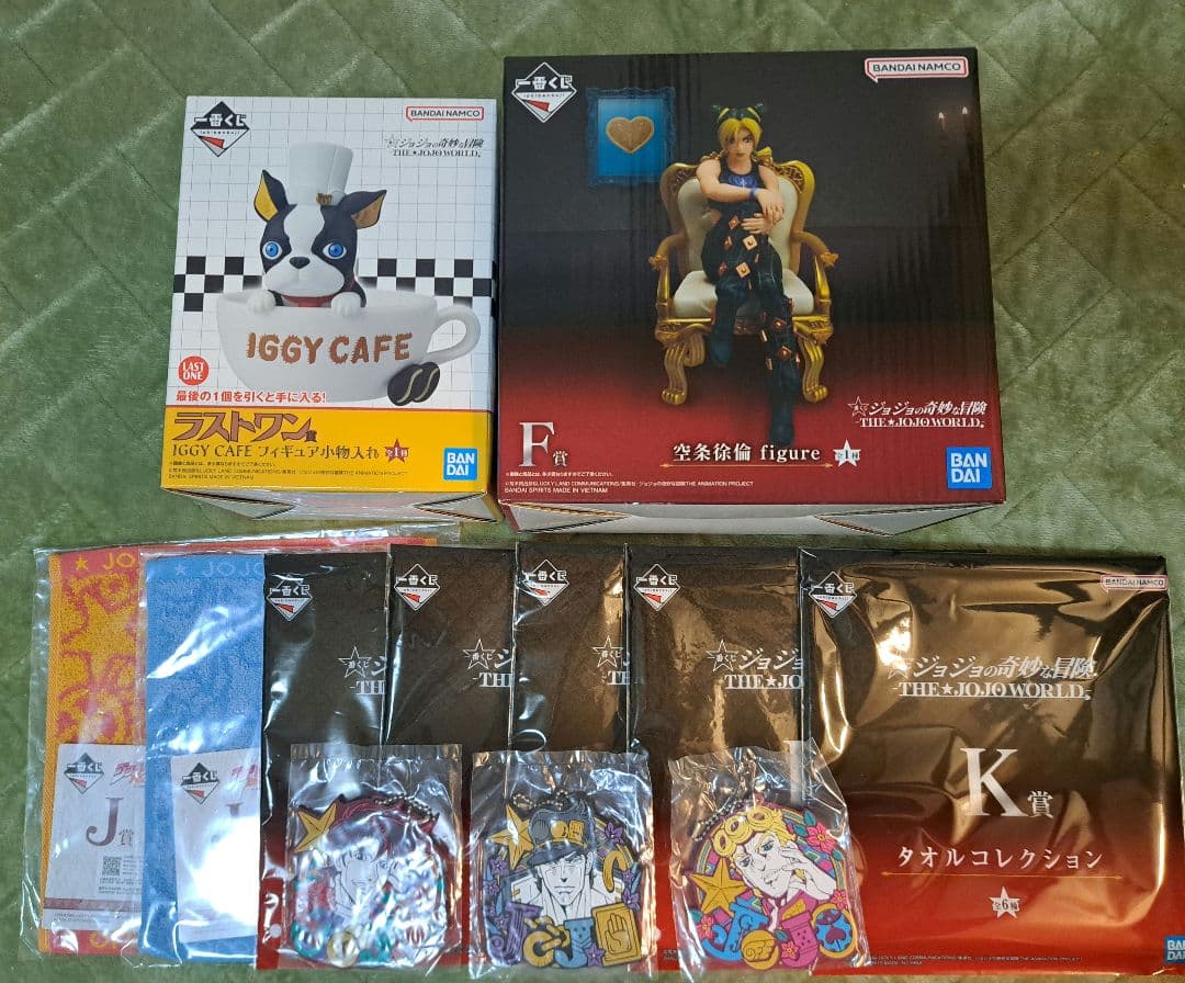 ジョジョワールド 一番くじ 徐倫 ラストワン賞 他おまけ10点セット